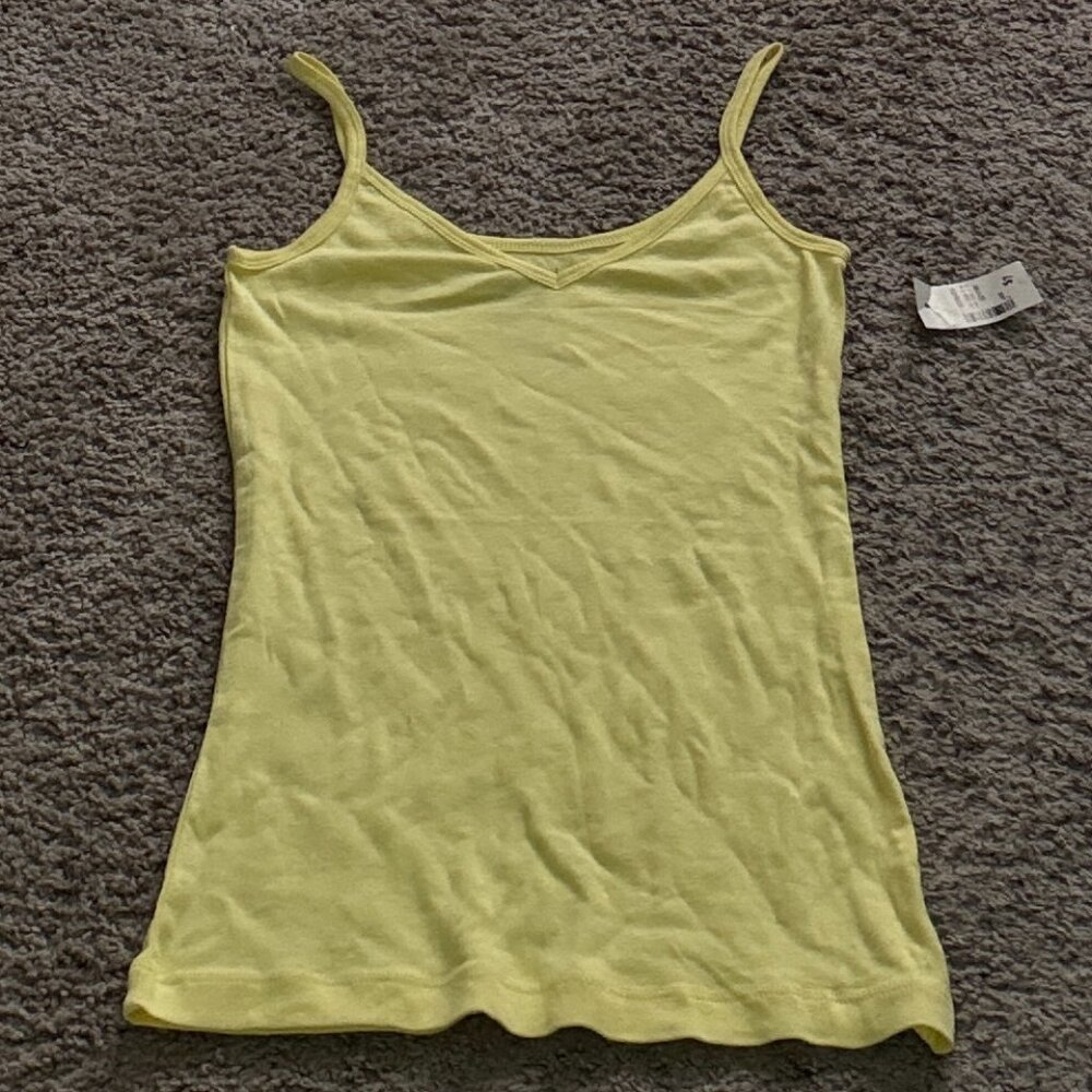 Old Navy Yellow Spaghetti-Strap Top